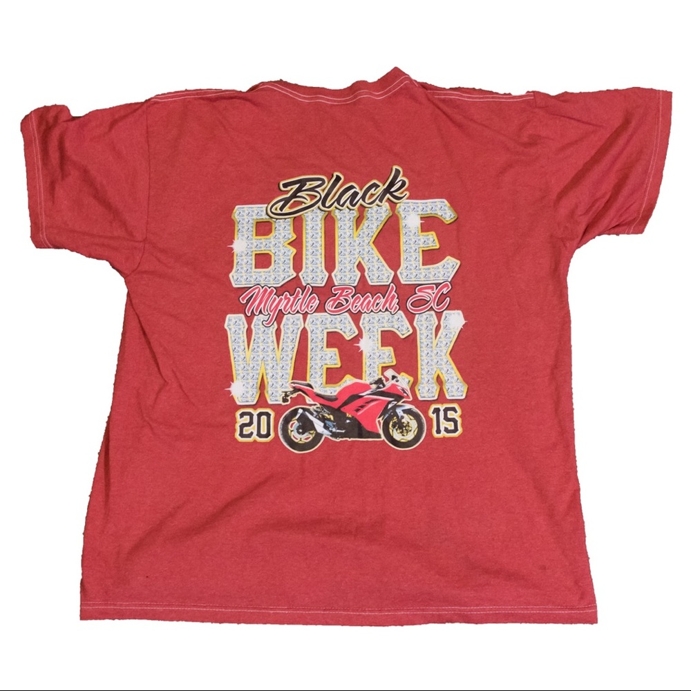 2015 Myrtle Beach Black Bike Week Tee
